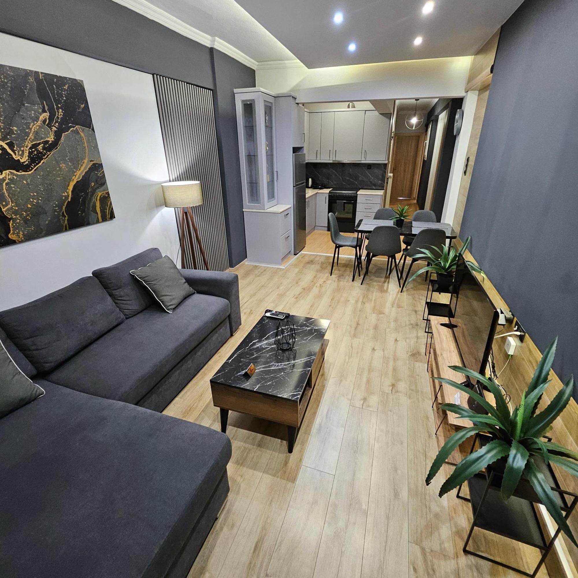 Central 3 Modern Apartment With Free Parking Serres Exterior photo