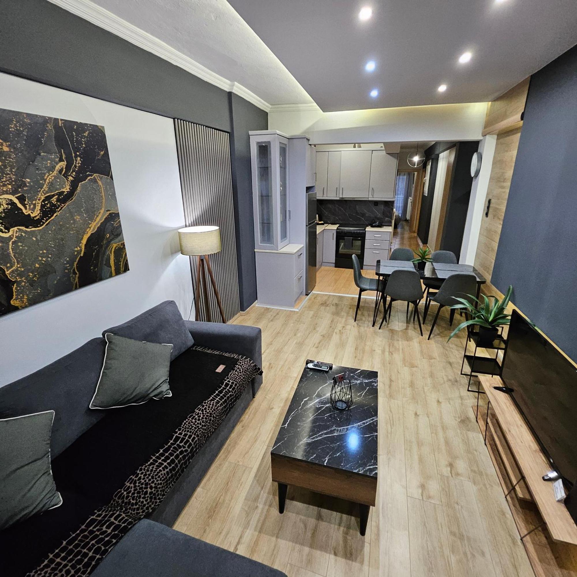 Central 3 Modern Apartment With Free Parking Serres Exterior photo